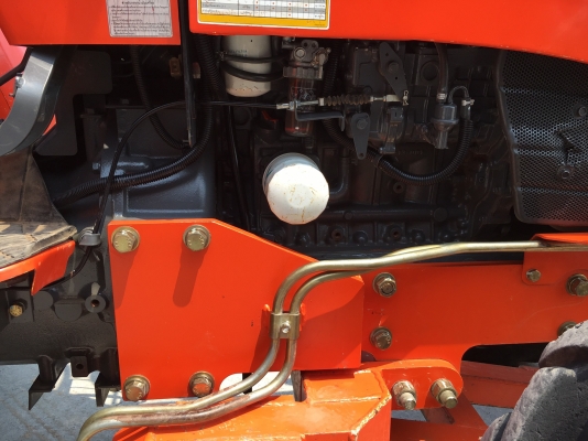 ** ราคา 830,000 ** KUBOTA M9540 ใบดัน+ผาน รถเดิมทั้งคัน สีเดิม ยางเดิม เครื่องเดิม ไม่เคยทำ รถอายุ2ปีกว่า ทำงาน 926 ชม.เท่านั้น.. โทร 062 387-4789