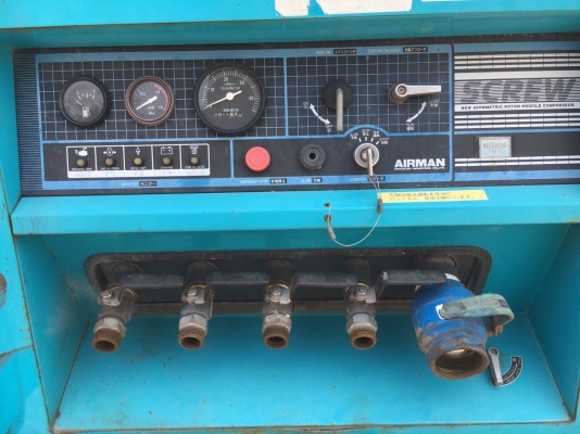 Airman PDS265S : ปั๊มลม 265cfm : 7 บาร์ นำเข้าจากญี่ปุ่น โทร. 080-6565422 (หนิง)