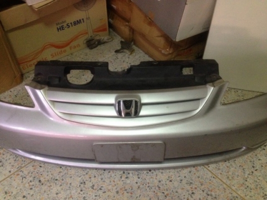 กันชนหน้าพร้อมกระจังหน้า CIVIC ไดเเมนชั่นเก่าญี่ปุ่นเเท้สภาพสวย กันชนหน้าพร้อมกระจังหน้า CIVIC ไดเเมนชั่นเก่าญี่ปุ่นเเท้สภาพสวย