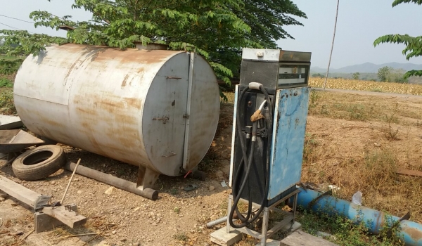 ขายถังน้ำมันดีเซล 4000ลิตรพร้อมหัวจ่าย