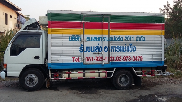 รถบรรทุก6ล้อตู้เย็นความยาว4.30เมตร รถบรรทุก6ล้อตู้เย็นความยาว4.30เมตร