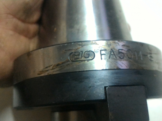 หัวจับสวมเครื่อง milling เครื่องกัด ยี่ห้อ BIG รุ่น FA 50 M - 6  ขนาดค่อยข้างใหญ่