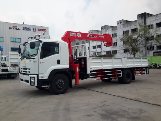 ขายเครนติดหลังรถบรรทุก พร้อมรถบรรทุกทุกยี่ห้อมือ 1