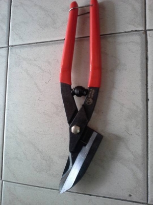 ขายกรรไกรตัดแผ่นเมทัลชีตขนาด10" นกใหญ่ไต้หวันKING EAGLE Made in Taiwan.