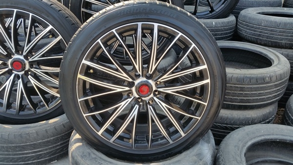 ขายล้อ Lenso Samurai 17 4รู100-114พร้อมยาง 4ล้อ