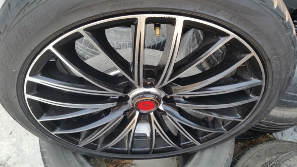 ขายล้อ Lenso Samurai 17 4รู100-114พร้อมยาง 4ล้อ