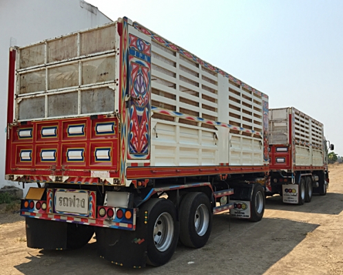 ขายรถพ่วง22ล้อ ISUZU DECA 360 ปลายปี 56 กระบะดั้มคอกสูง สภาพสวย เดิมๆครับ เครื่องดี คัสซีสวย รถภาคเหนือ