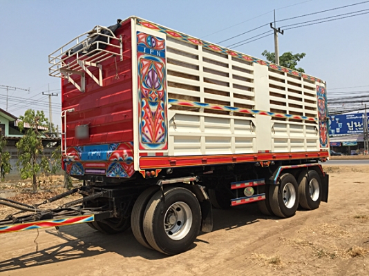 ขายรถพ่วง22ล้อ ISUZU DECA 360 ปลายปี 56 กระบะดั้มคอกสูง สภาพสวย เดิมๆครับ เครื่องดี คัสซีสวย รถภาคเหนือ