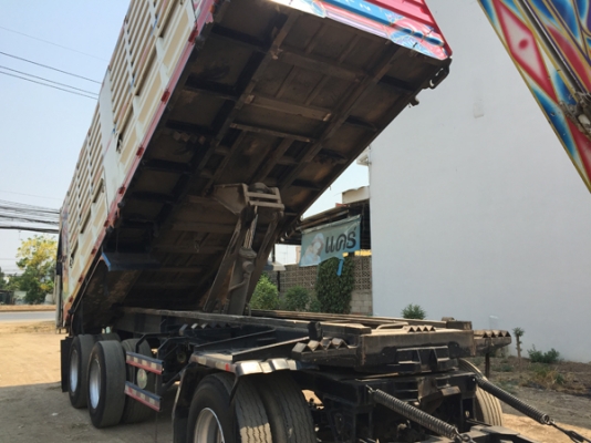 ขายรถพ่วง22ล้อ ISUZU DECA 360 ปลายปี 56 กระบะดั้มคอกสูง สภาพสวย เดิมๆครับ เครื่องดี คัสซีสวย รถภาคเหนือ