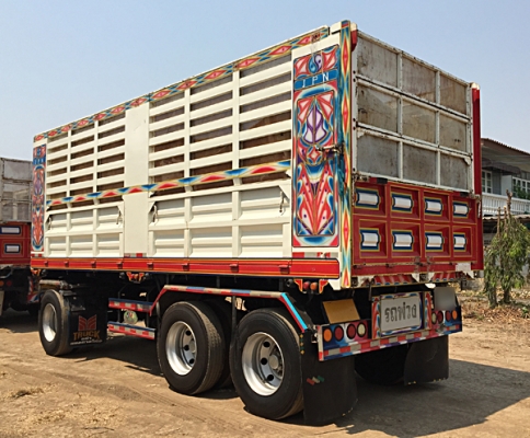 ขายรถพ่วง22ล้อ ISUZU DECA 360 ปลายปี 56 กระบะดั้มคอกสูง สภาพสวย เดิมๆครับ เครื่องดี คัสซีสวย รถภาคเหนือ