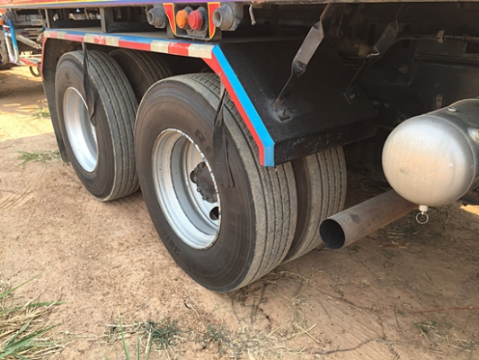 ขายรถพ่วง22ล้อ ISUZU DECA 360 ปลายปี 56 กระบะดั้มคอกสูง สภาพสวย เดิมๆครับ เครื่องดี คัสซีสวย รถภาคเหนือ