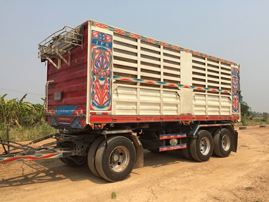 ขายรถพ่วง22ล้อ ISUZU DECA 360 ปลายปี 56 กระบะดั้มคอกสูง สภาพสวย เดิมๆครับ เครื่องดี คัสซีสวย รถภาคเหนือ