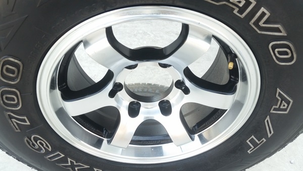 ขายล้อTE37  RX6 ขอบ15 6รู พร้อมยาง30x10.5  4 ล้อ