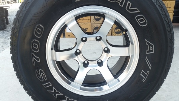 ขายล้อTE37  RX6 ขอบ15 6รู พร้อมยาง30x10.5  4 ล้อ