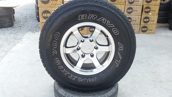 ขายล้อTE37  RX6 ขอบ15 6รู พร้อมยาง30x10.5  4 ล้อ