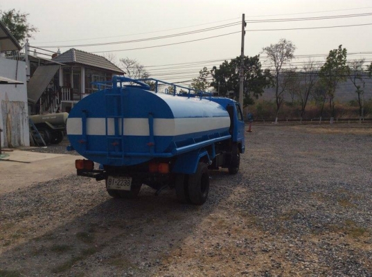 รถน้ำ 6 ล้อ ISUZU NPR 115 แรง เครื่อง 4BD1