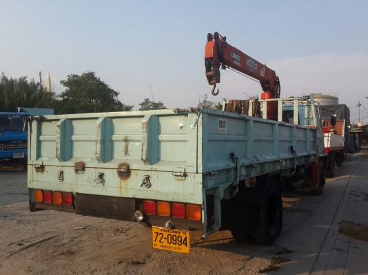 ขายรถบรรทุกติดเครน5ตัน3ปอก4ชัก ขายรถบรรทุกติดเครน5ตัน3ปอก4ชัก