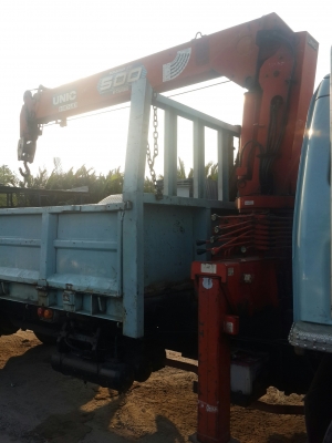 ขายรถบรรทุกติดเครน5ตัน3ปอก4ชัก ขายรถบรรทุกติดเครน5ตัน3ปอก4ชัก