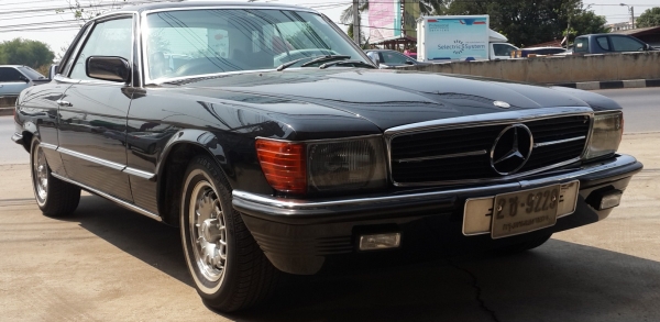 ขายBENZ-450-SLC-W107 สวยครับติดต่อดูรถได้