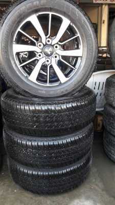 ขายล้อแม็ก pajero 18" พร้อมยางปี15 สนใจติดต่อ ตาเล็ก ล้อและยางครับ 081-3747940 ขายล้อแม็ก pajero 18" พร้อมยางปี15 สนใจติดต่อ ตาเล็ก ล้อและยางครับ 081-3747940
