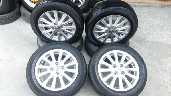 ขายล้อTOYOTA VIOS12 ก้าน ยางปี 13  4 ล้อ