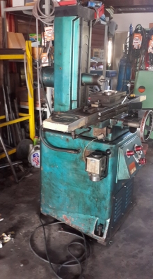 เครื่องเจียร์ราบ 150 &times; 400 โอโต้ 2 แกน พร้อมใช้