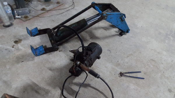 ชุดดั๊มพ์ไฮดรอลิค12v