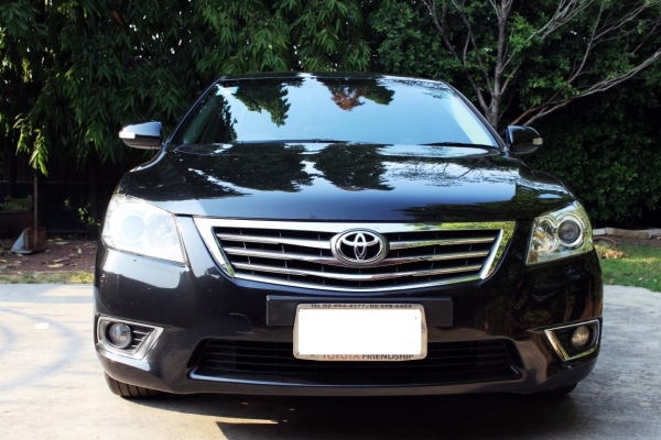 2010 TOYOTA CAMRY 2.0 G AIRBAG-ABS AT สีดำไมล์น้อย