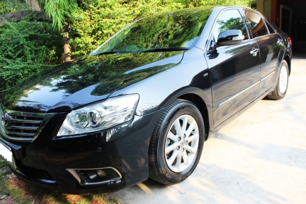 2010 TOYOTA CAMRY 2.0 G AIRBAG-ABS AT สีดำไมล์น้อย