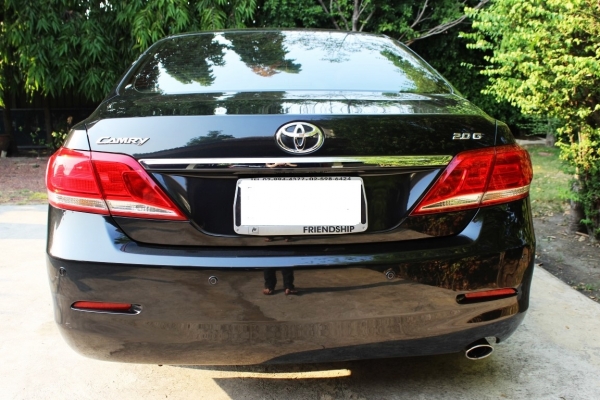 2010 TOYOTA CAMRY 2.0 G AIRBAG-ABS AT สีดำไมล์น้อย