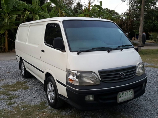 รถตู้บรรกทุก ปี2004 สีเดิมไม่มีชนหนัก เครื่องเดิม3.0ดีเซลแน่น