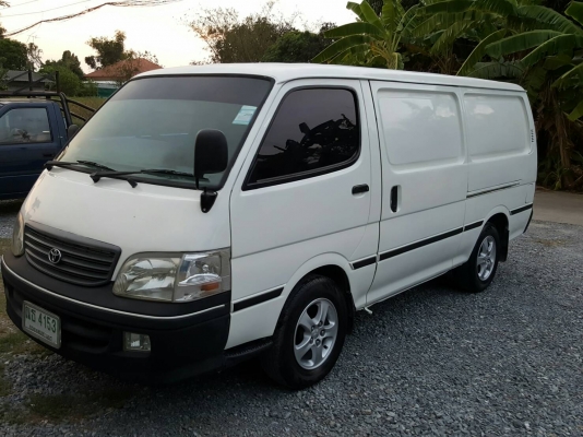 รถตู้บรรกทุก ปี2004 สีเดิมไม่มีชนหนัก เครื่องเดิม3.0ดีเซลแน่น รถตู้บรรกทุก ปี2004 สีเดิมไม่มีชนหนัก เครื่องเดิม3.0ดีเซลแน่น