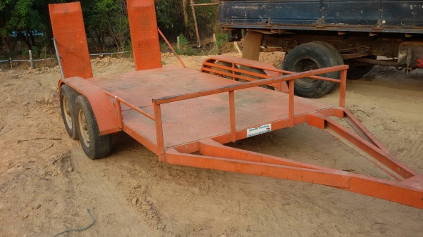 ขาย 33.000 บาท เทรนเลอร์ลากรถเกี่ยว Dc70-95. แบคโครเล็กสภาพดีพร้อมใช้งาน