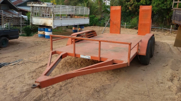 ขาย 33.000 บาท เทรนเลอร์ลากรถเกี่ยว Dc70-95. แบคโครเล็กสภาพดีพร้อมใช้งาน