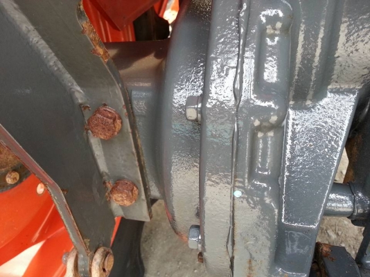 คูโบต้า L3608 4 WD พร้อมใบมีดตราช้าง ทำงาน 710 ชั่วโมง สภาพดีมากๆเดิมๆจากโรงงาน