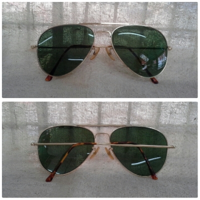 แว่นตาโกลด์ฟิลด์ที่ยิ่งใหญ่ที่สุด  ALGHA 20 DUBAR  made in England  รุ่นหายาก! 14K