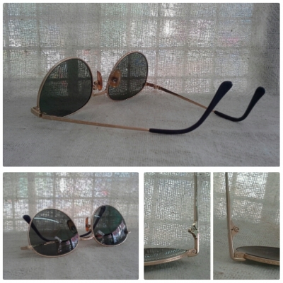 แว่นตาอาร์ติสท์ 'หยดน้ำ จอห์น เลนนอน'  JEAN PUCCI made in Japan