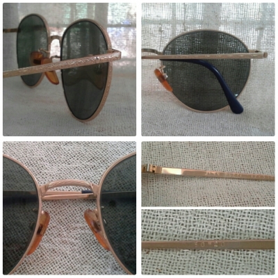 แว่นตาอาร์ติสท์ 'หยดน้ำ จอห์น เลนนอน'  JEAN PUCCI made in Japan