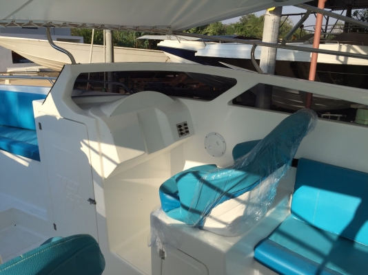 สำราญ มารีน ขายเรือไฟเบอร์กลาส29ฟุต หล่อใหม่