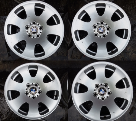 BMW Series7 E65 ขอบ 17X8 et24 ไม่คดไม่ดุ้ง มีรอยบ้าง น้ำหนักเบา ราคา 4 วง 6,900 บาท
