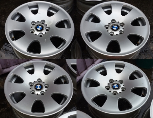 BMW Series7 E65 ขอบ 17X8 et24 ไม่คดไม่ดุ้ง มีรอยบ้าง น้ำหนักเบา ราคา 4 วง 6,900 บาท