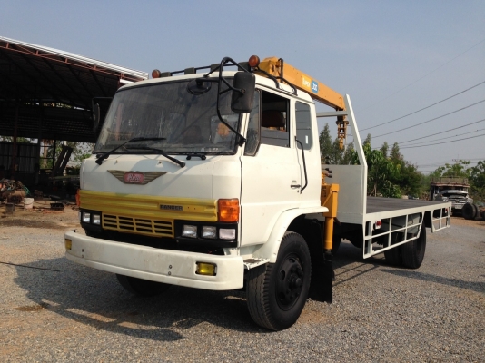 หกล้อใหญ่KR300เครื่อง185แรงม้า ติดเครนTADANO 3 ตัน