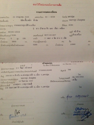 หกล้อใหญ่KR300เครื่อง185แรงม้า ติดเครนTADANO 3 ตัน