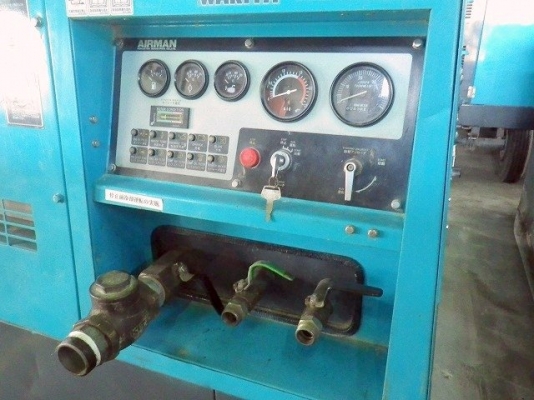 Airman PDSG750S : ปั๊มลม High Pressure 750cfm : 12 บาร์ นำเข้าจากญี่ปุ่น โทร. 080-6565422 (หนิง)