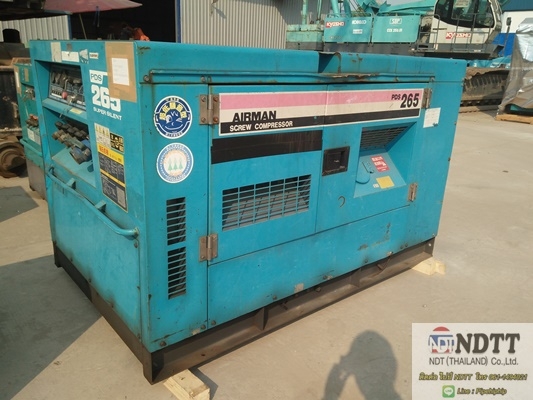 ปั้มลม Airman PDS265S สภาพสวยๆครับ เก่าญี่ปุ่นไม่เคยใช้งานในไทยครับ