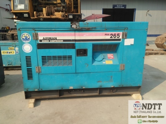 ปั้มลม Airman PDS265S สภาพสวยๆครับ เก่าญี่ปุ่นไม่เคยใช้งานในไทยครับ