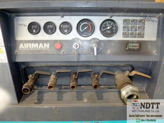 ปั้มลม Airman PDS390S สภาพสวยๆครับ เก่าญี่ปุ่นไม่เคยใช้งานในไทยครับ