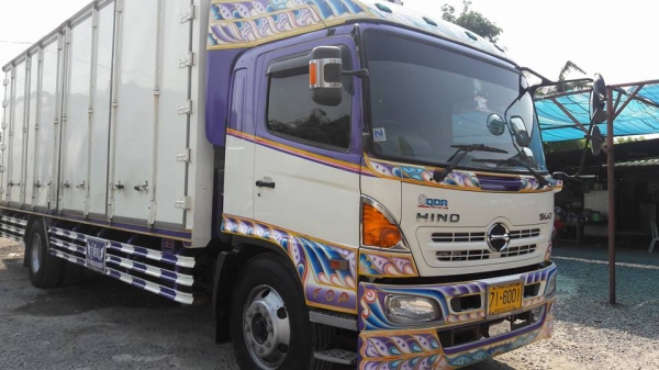 ขายรถ6ล้อตู้สิบบานHINO FG8JRLA ปี2013 เครื่อง 212แรงม้า ตู้ยาว 7.50เมตร รถสวยสภาพดี