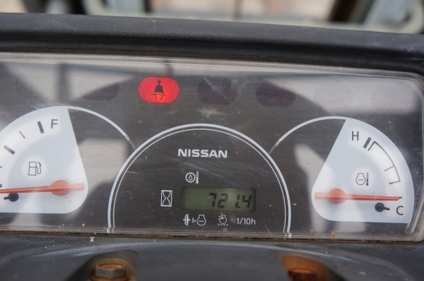 ขายรถฟอร์คลิฟต์  NISSAN L01 GSเหมือนใหม่ ผ่านการใช้งานมาเพียง 720 ชม เท่านั้น