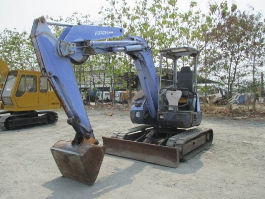 ขายรถขุดเล็ก EX55UR เครื่องยนต์ NISSAN TD23 แทรคยาง รถเก่านอกรถเก่านอก สภาพสวย ราคา 430,000 บาท